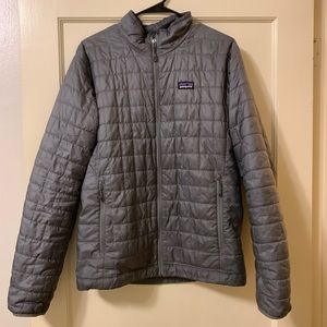 Men’s Patagonia Nano Puff Grey Jacket